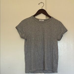 rag & bone Heather Gray Short Sleeve Tee